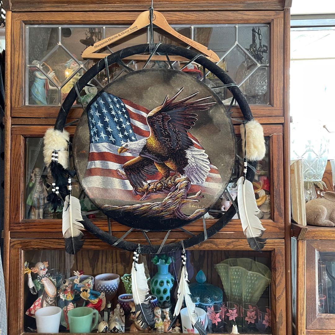 超レア！巨大BIG 70's〜ネイティブアメリカン イーグル鷲USAヴィンテージ