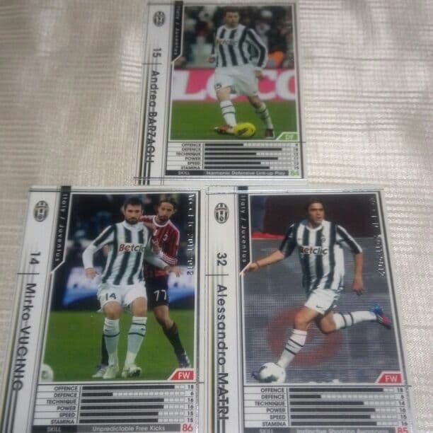 Wccf 値段指定お気軽に♪ユベントス優良白３枚セット♪