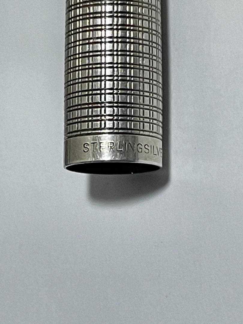 PLATINUM 万年筆 18K STERLINGSILVER vintage