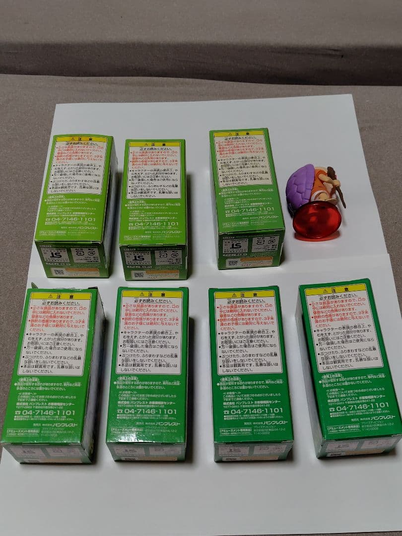 ドラゴンボール ワーコレフィギュア 出会いと旅立ち編 全8種 セット