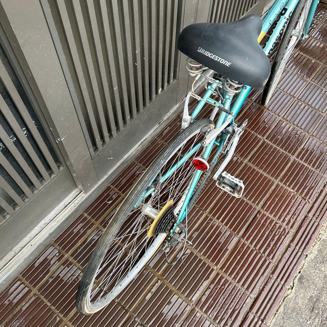 送料無料￼パナソニック￼Spring Bok 3×9速 700C 絶版車