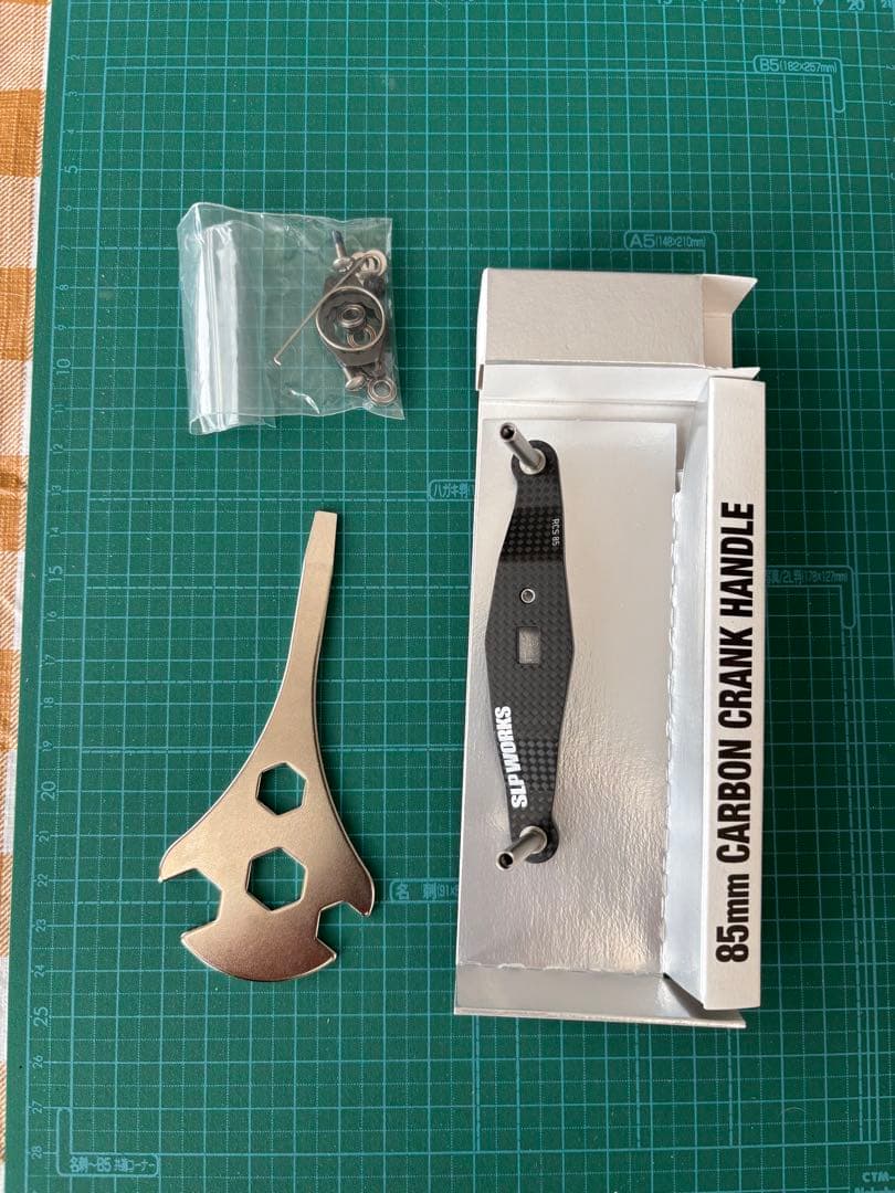 リール SLP WORKS 85mm CARBON CRANK HANDLE