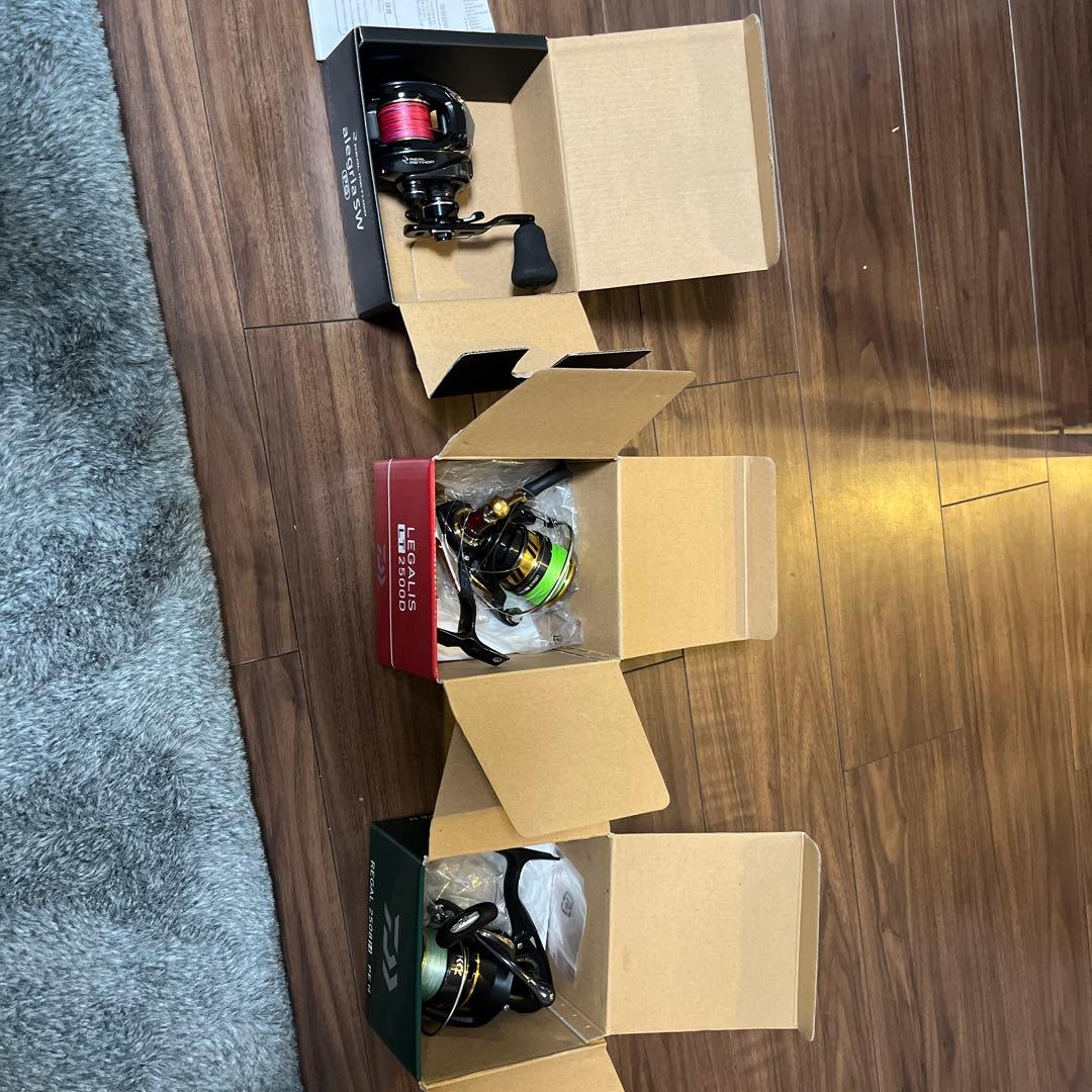リール 3点 DAIWA REAL METHOD