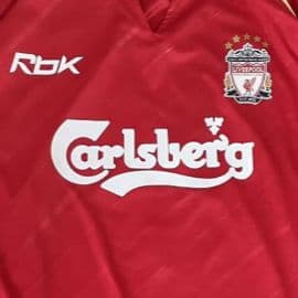 【リバプール 05/06 ホーム スティーブン・ジェラード ユニフォームL】