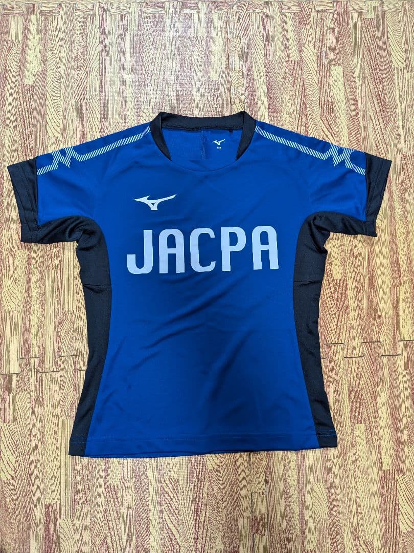 JACPA ミズノ サッカーウェアセット 青 赤 ジャクパ 130 120 幼児