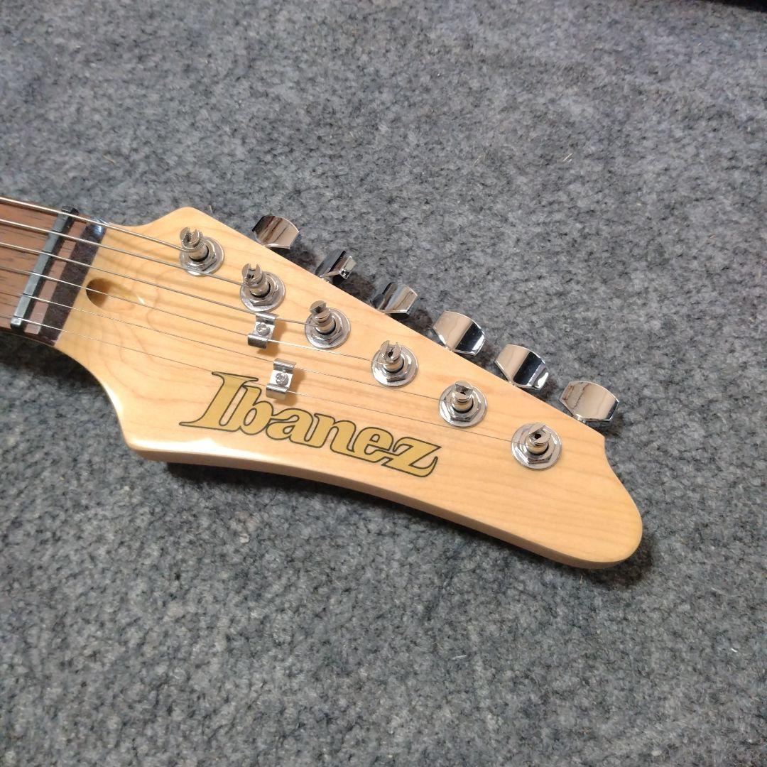 中古美品アイバニーズ　AZES40-TUN エレキギター アーム ケース付き