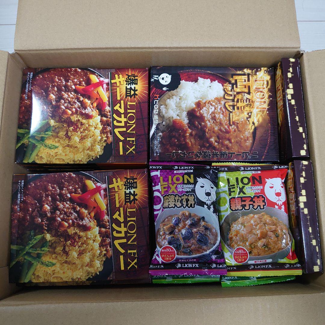 ヒロセ通商 カレー 26食 ご飯 46食 フリーズドライ 丼 4食