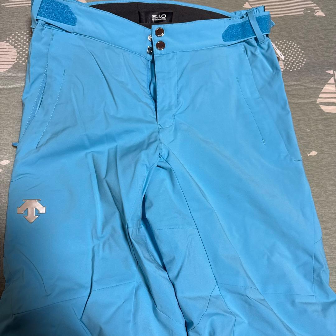 OGSAKA DESCENTE スキーウェア 上下 Mサイズ 紺/白/水色