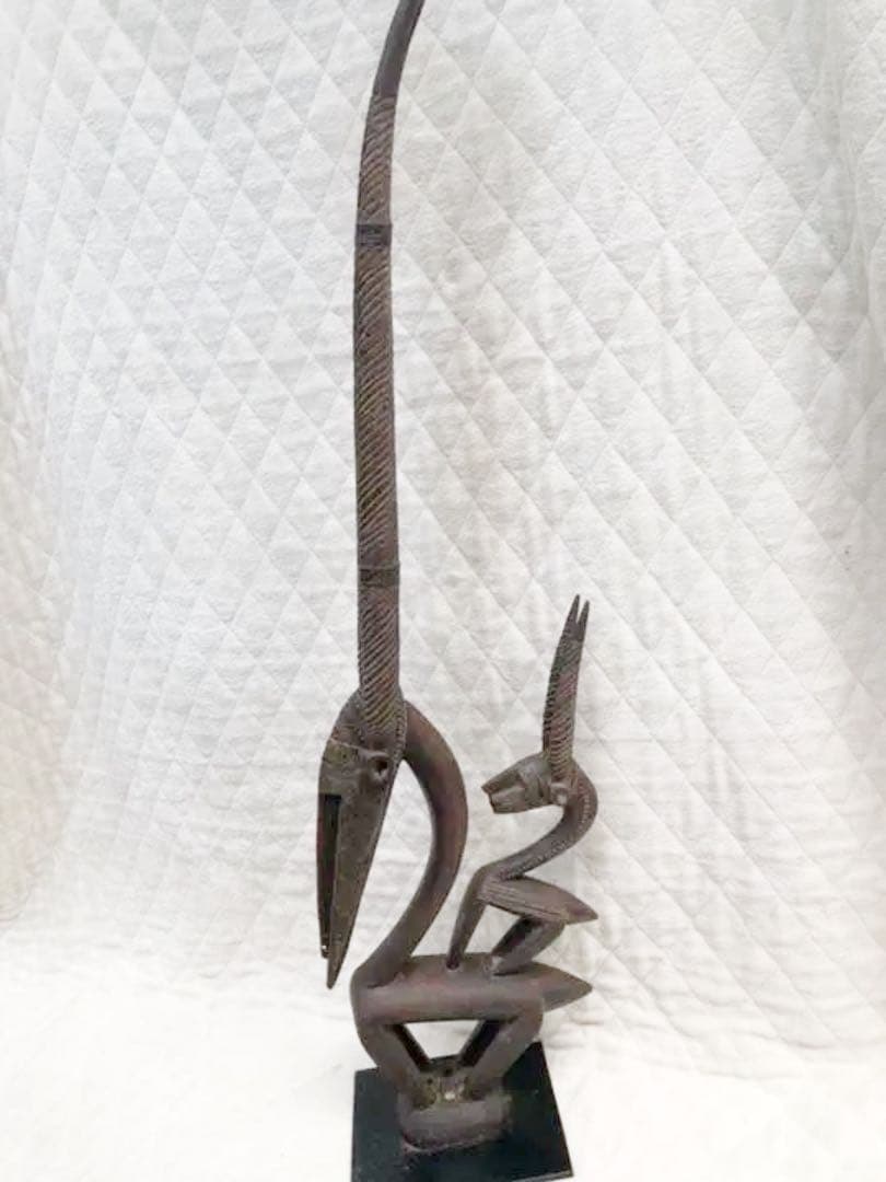 マリ共和国バンバラ族チワラダンスィングヘッドドレス  値引ました。