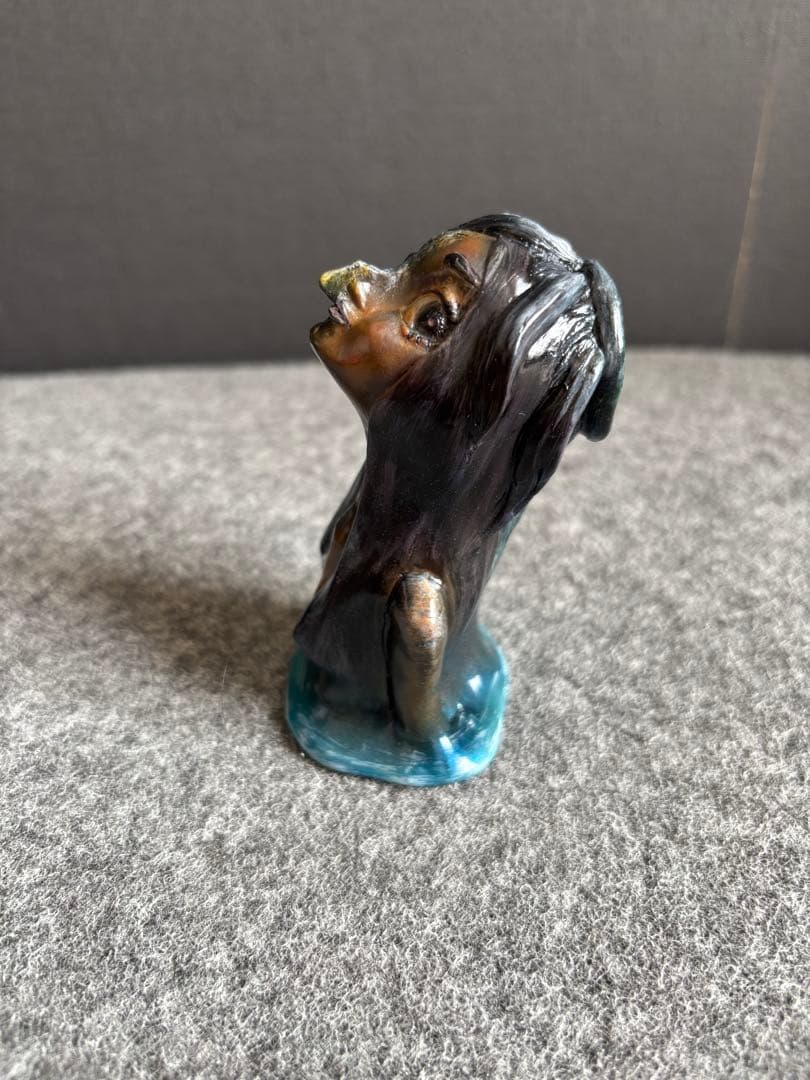 ヒカリトイズ 物ノ怪少女 河童 ノラズヤカスタム ソフビアクアリウム　一点もの？