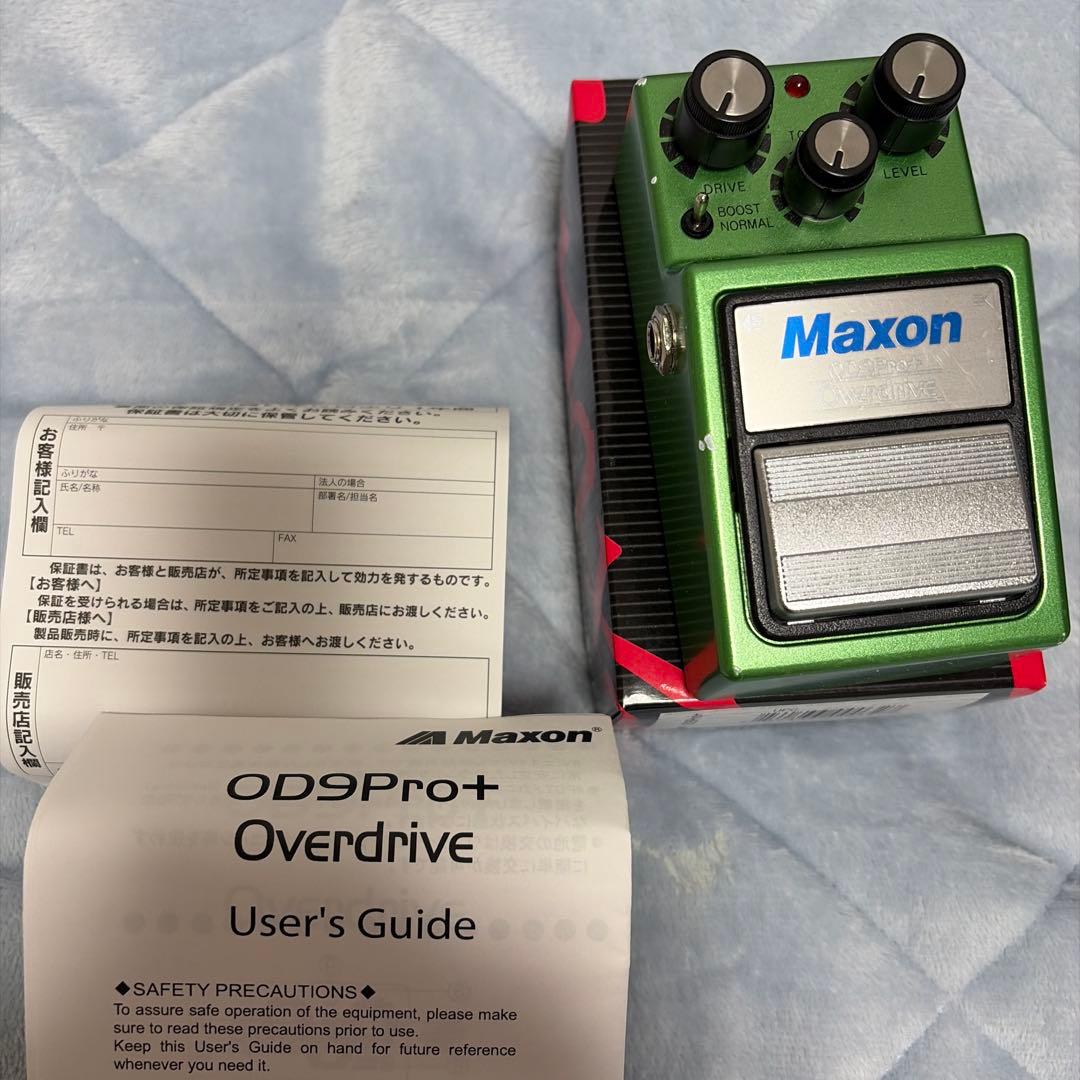 ギター Maxon OD9Pro+ Overdrive