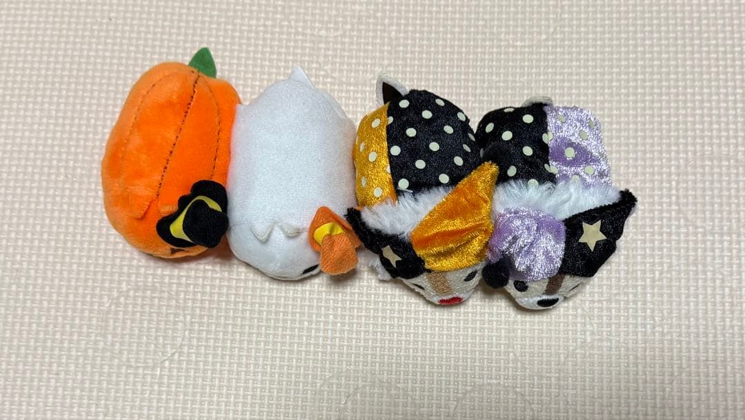 ツムツム　ハロウィン　パンプキンタワー　チップとデール