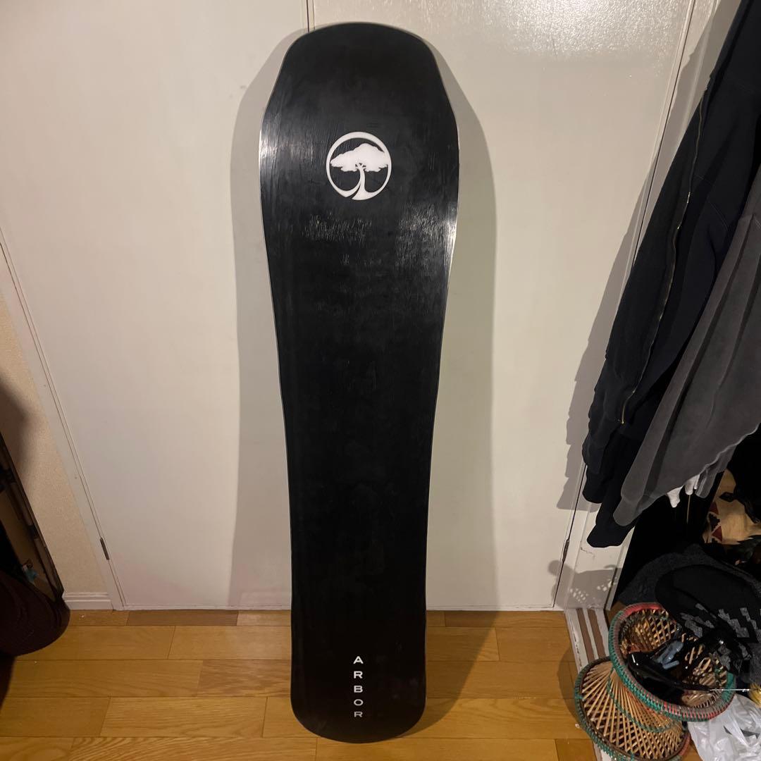 ARBOR SINGLE スノーボード　パウダーボード　156