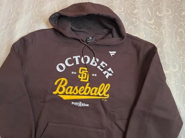 ダルビッシュYuパドレス2025ポストシーズンロッカーROOM選手使用フーディL