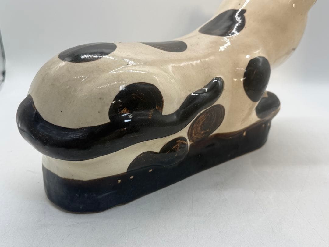 中国　明時代　磁州窯虎形枕　アンティーク　送料込み251217