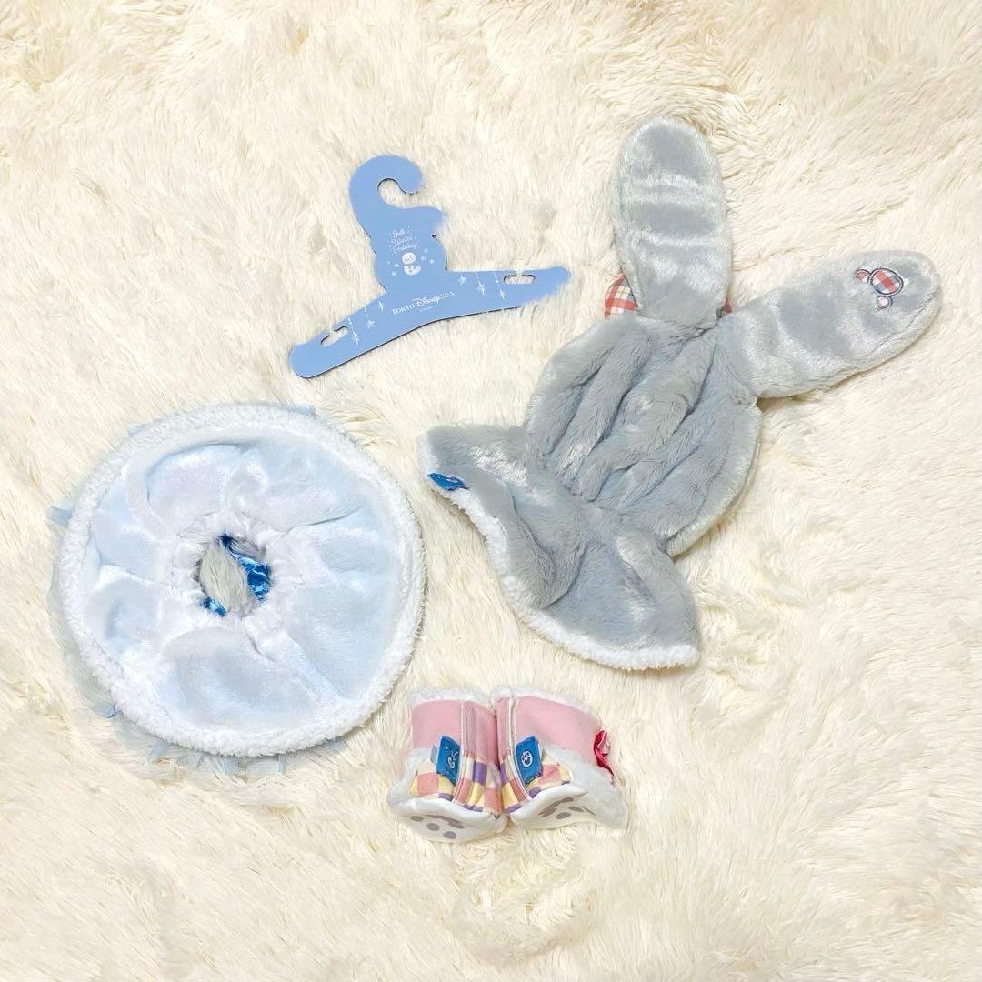 【美品】ステラ・ルー　ウィンターホリデー　コスチューム　うさみみフード　冬