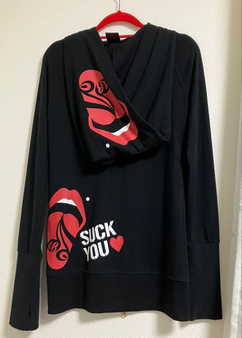 【美品】Acid Black Cherry アシッドブラックチェリー パーカー