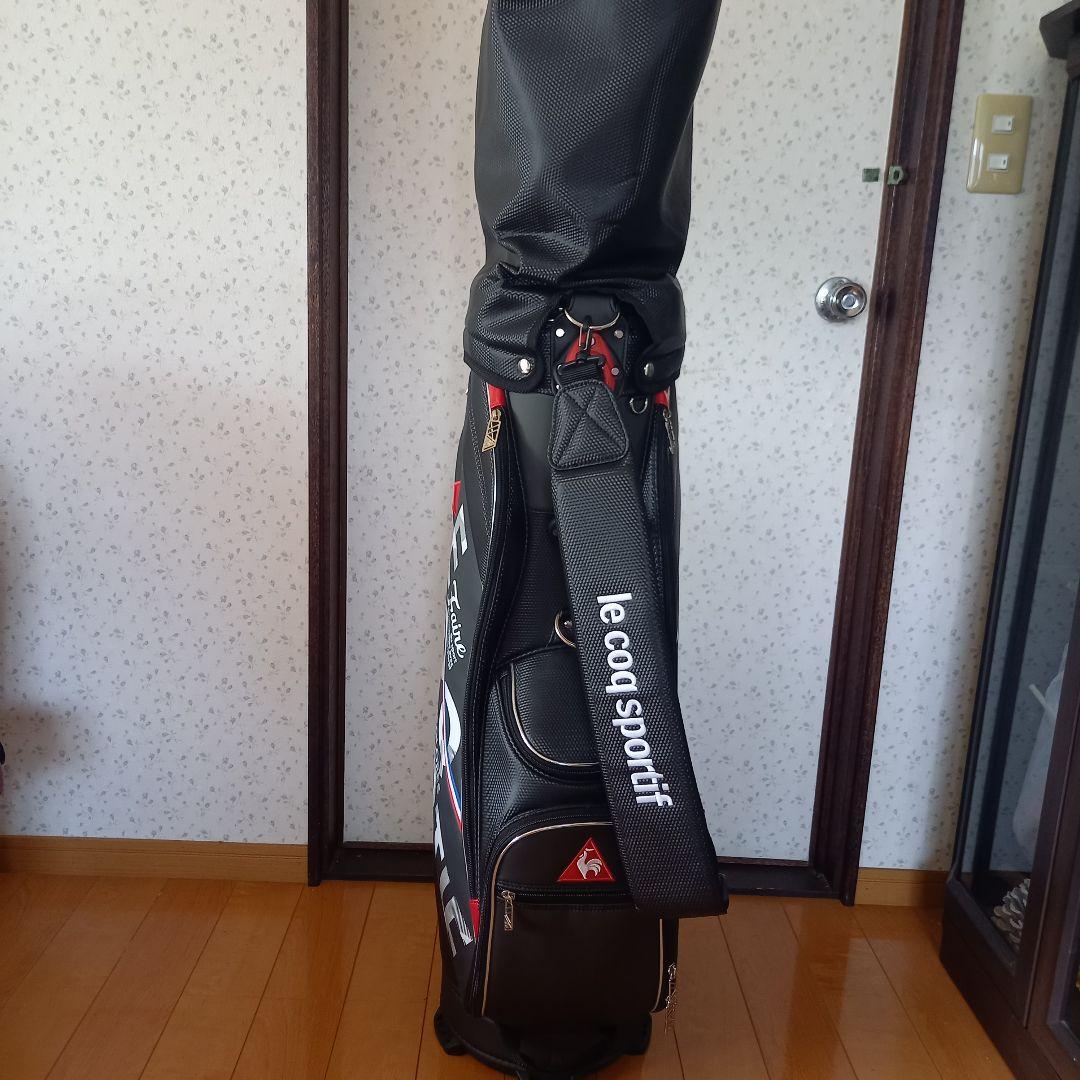 le coq sportif キャディバッグ 黒