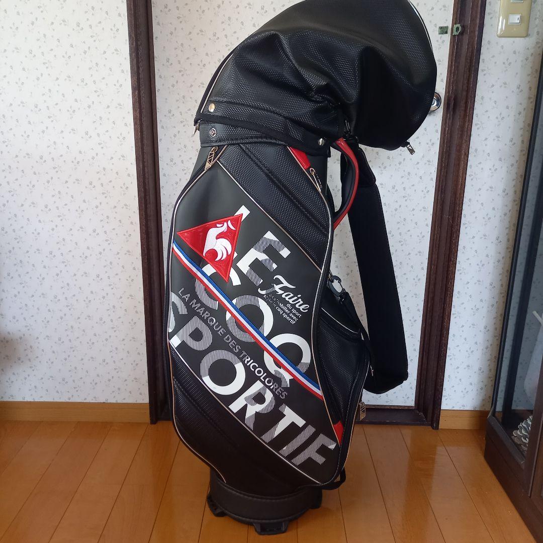 le coq sportif キャディバッグ 黒