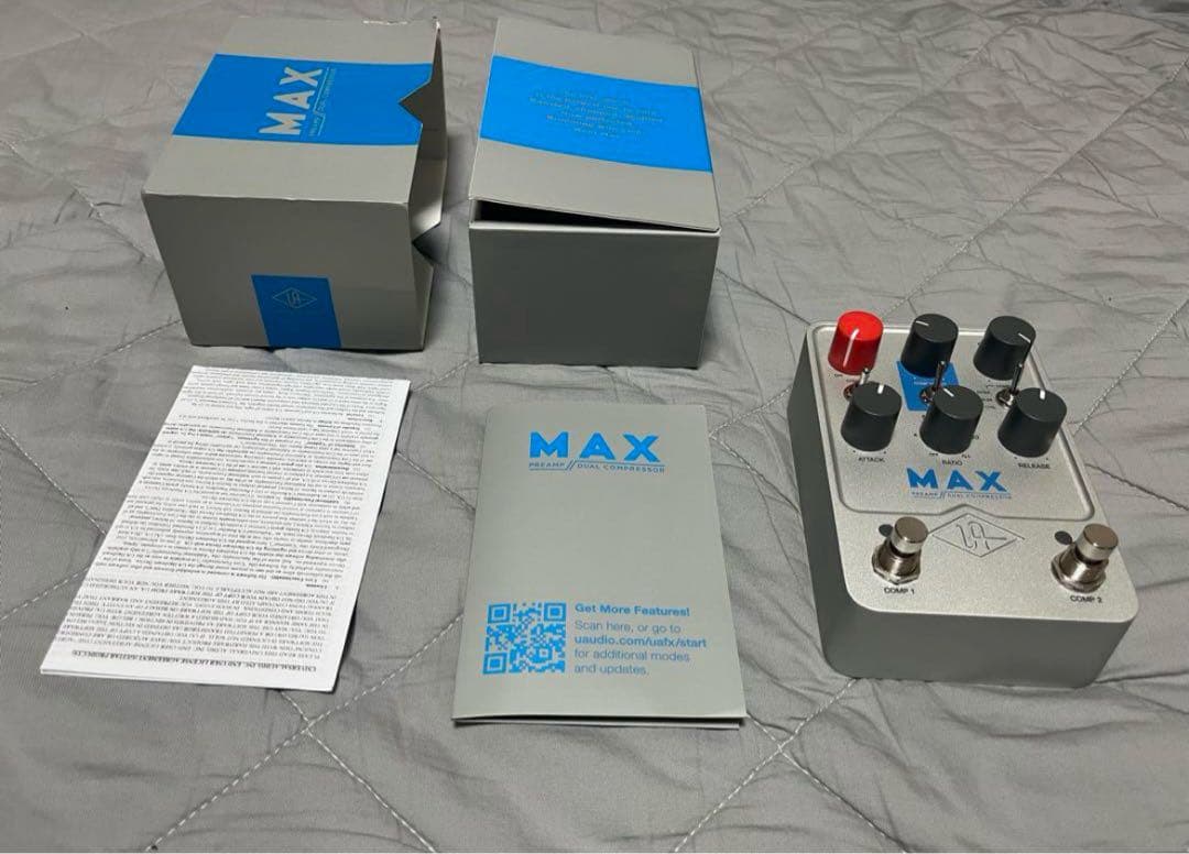 ギター UAFX MAX Preamp & Dual Compressor
