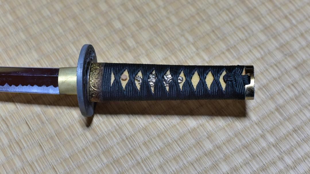 模造刀二振り、日本刀、サムライ、玩具　鬼滅の刃