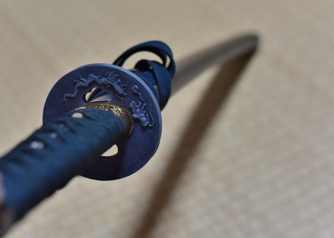 模造刀二振り、日本刀、サムライ、玩具　鬼滅の刃