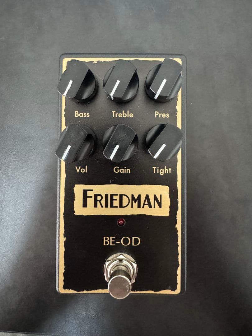 【箱無し】Friedman フリードマン BE-OD ギターエフェクター