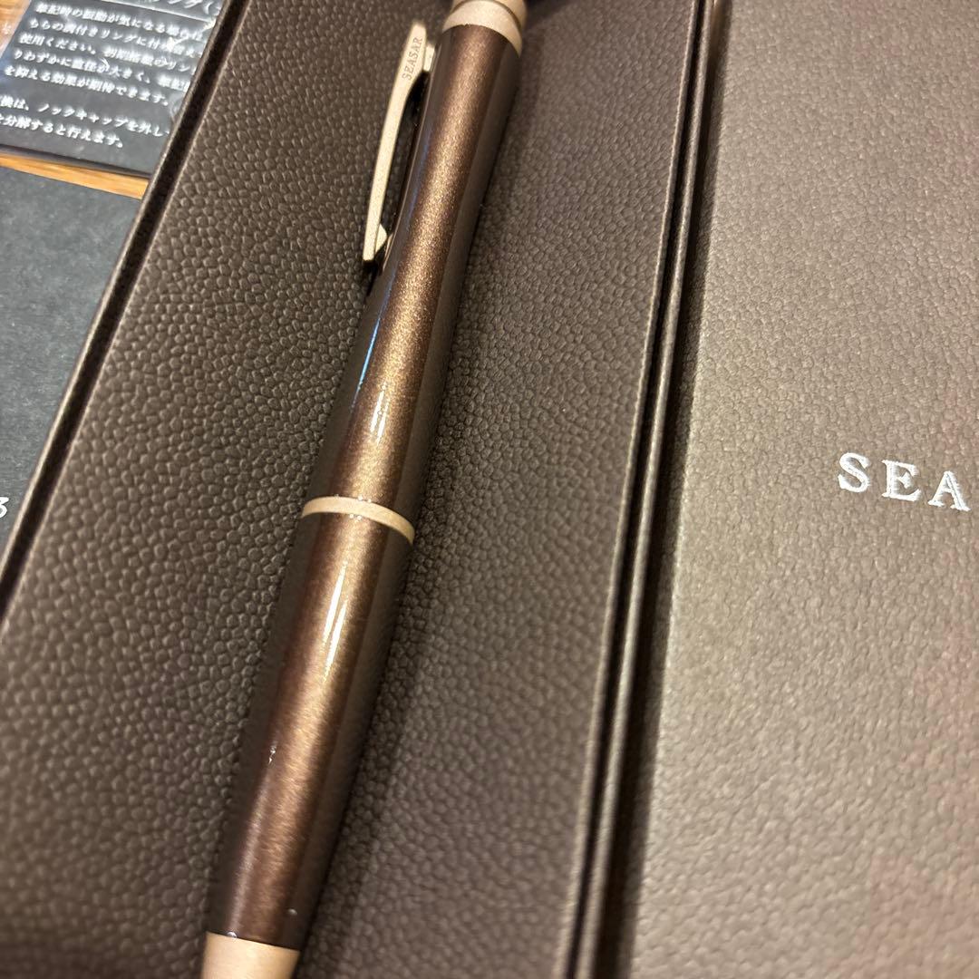 Seasar Aero 剛性感MAXシャーペン　ダークブラウン