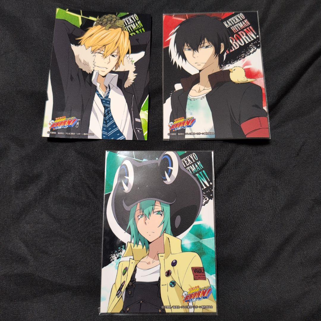 家庭教師ヒットマンREBORN！ JF限定 生ブロマイド 沢田綱吉　雲雀恭弥