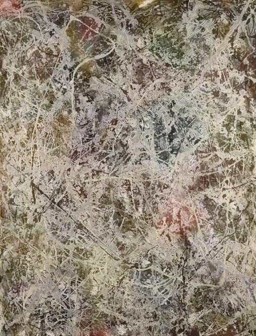 【額装済】Pollock『Number 9, 1949』抽象画 アートポスター