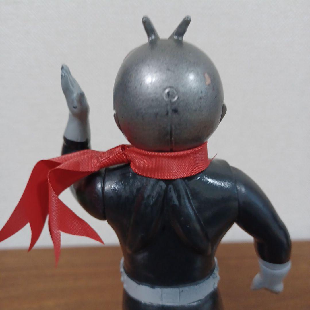 無版権　通称「盆踊りライダー」パチモノ希少美品ソフビフィギュア