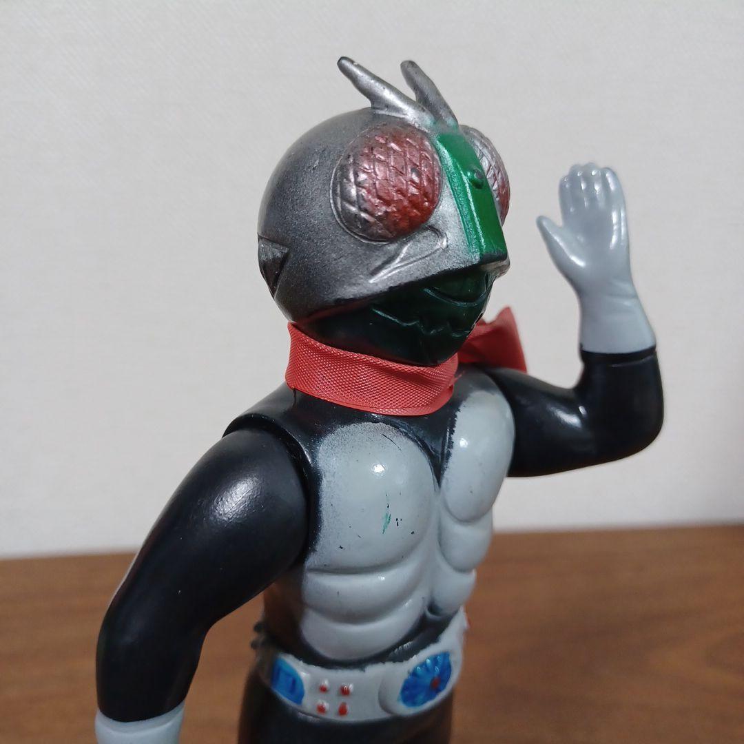 無版権　通称「盆踊りライダー」パチモノ希少美品ソフビフィギュア