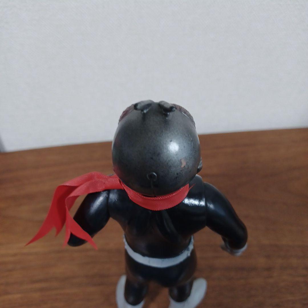 無版権　通称「盆踊りライダー」パチモノ希少美品ソフビフィギュア