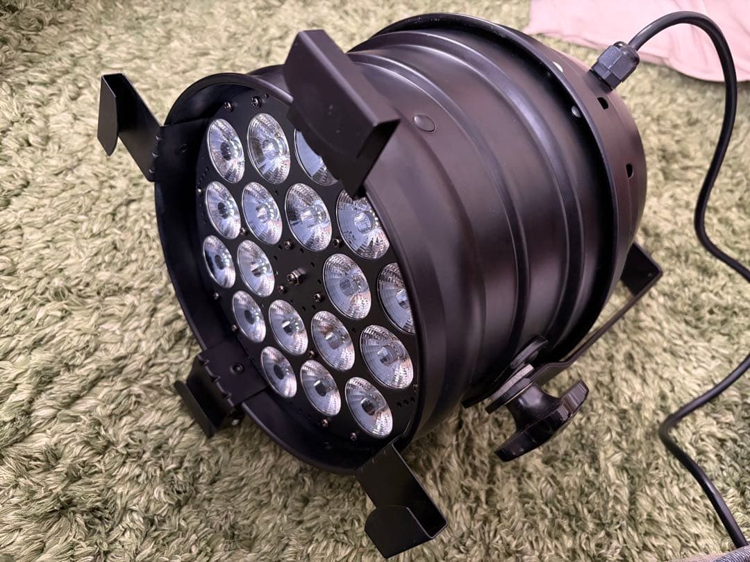 DJ機材 DMX LED Par 64 18 4in 18w