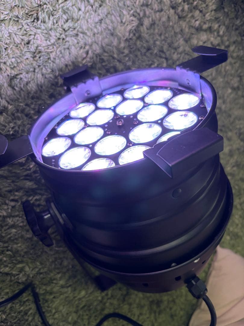 DJ機材 DMX LED Par 64 18 4in 18w