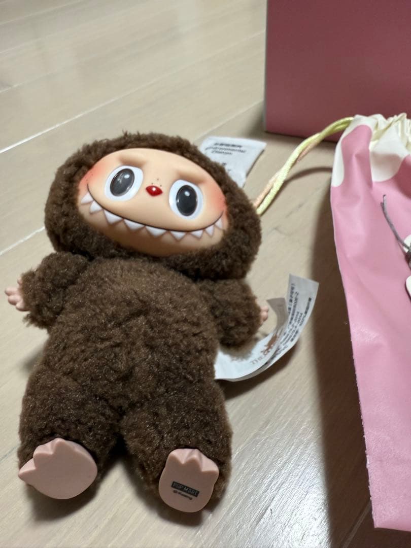 正規品 ラブブマカロン シークレット labubu chestnut cocoa