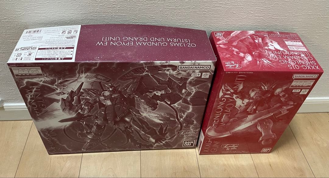 特限〜P還中 MGガンダムエピオン&シェンロンガンダムセット