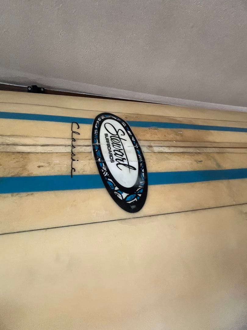 Stewart Classic ロングボード&ラック付き