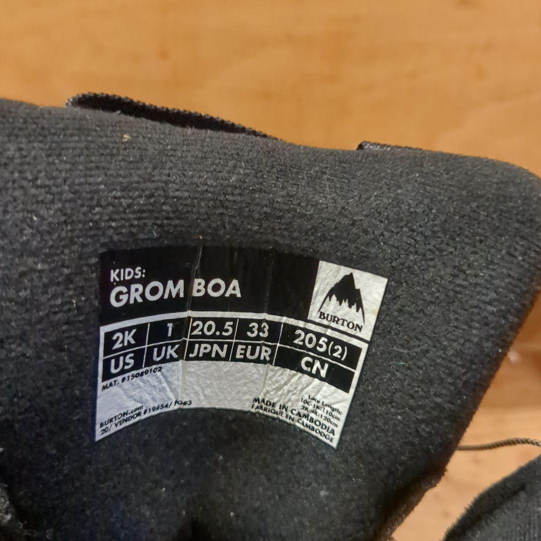 BURTON バートン　キッズ　ボア　ブーツ