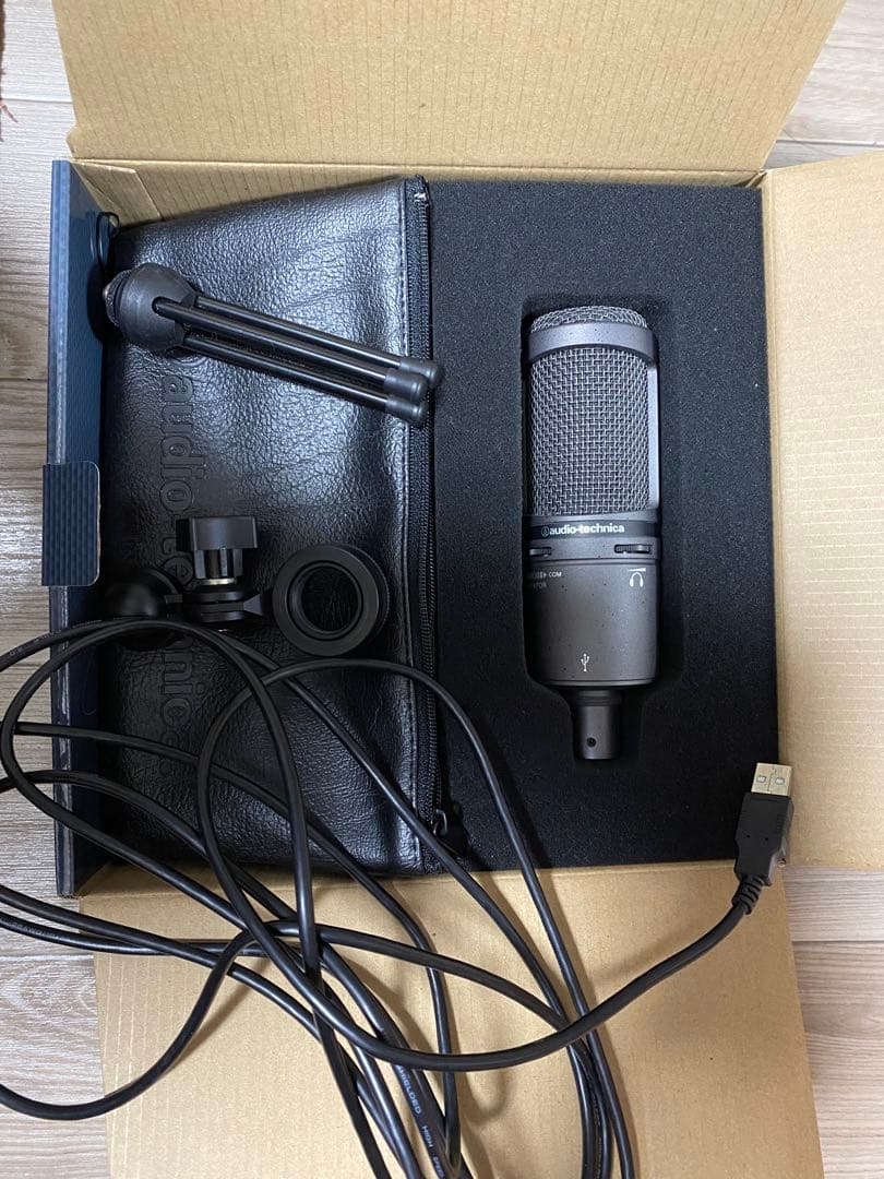 audio-technica AT2020USB+ コンデンサーマイク