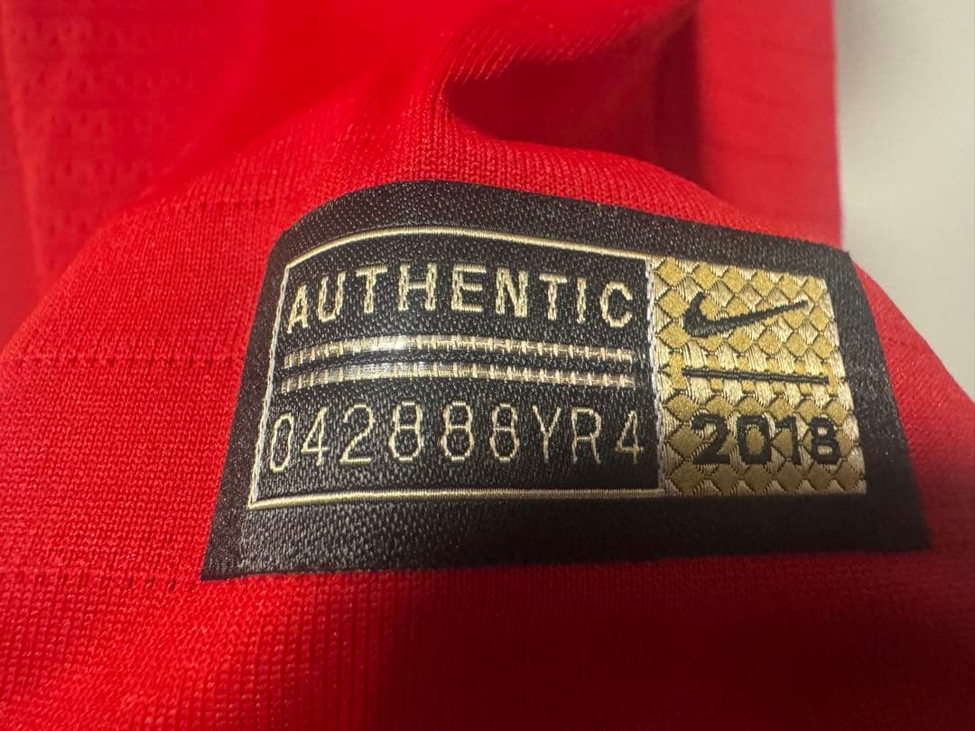 新品タグ付き　正規品　ポルトガル代表 2018 ホーム　選手用　ユニフォーム