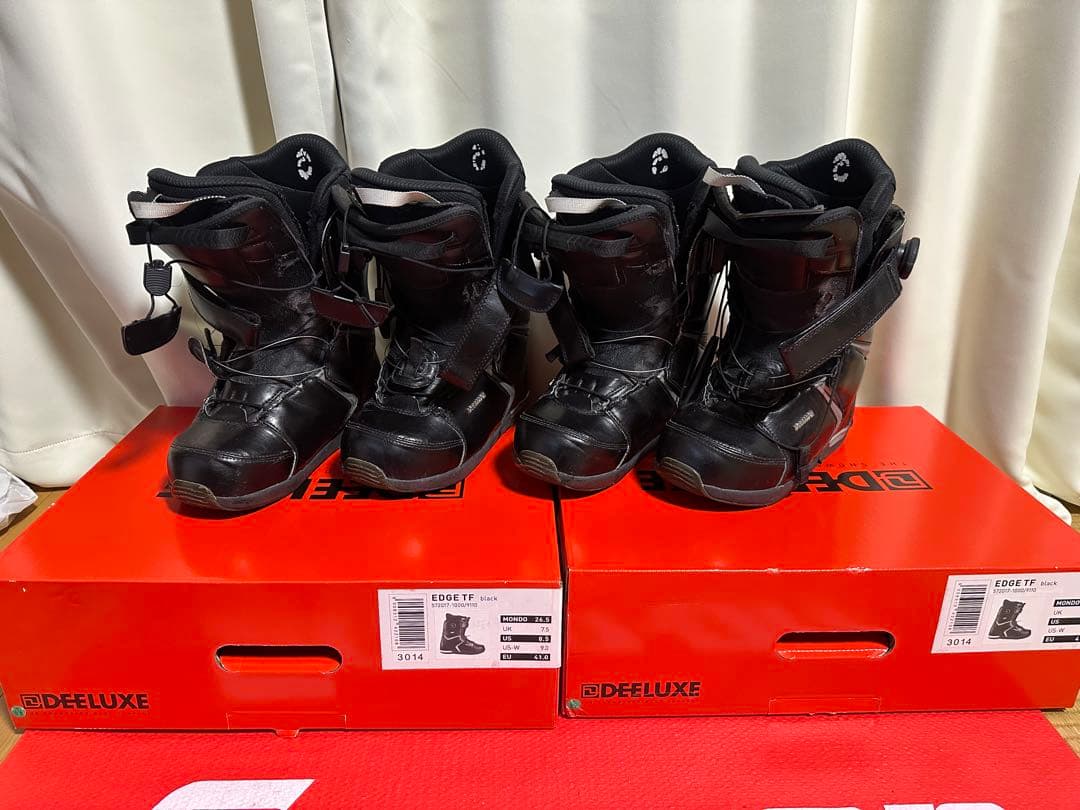 EDGE スノーボードブーツ ブラック 26.5センチ　②