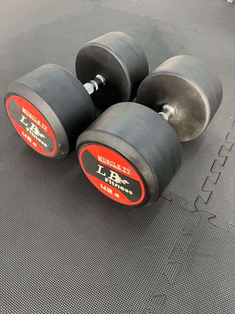 ラバーダンベル42.5kg×2個SET引き取り限定