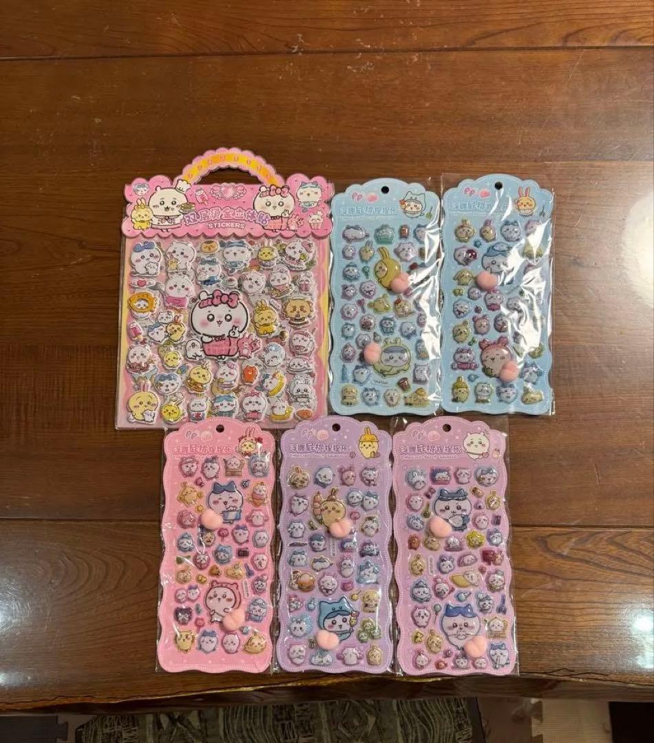 新品　ボンボンドロップシール　サンリオ　たまごっち　ちいかわ　　292枚セット