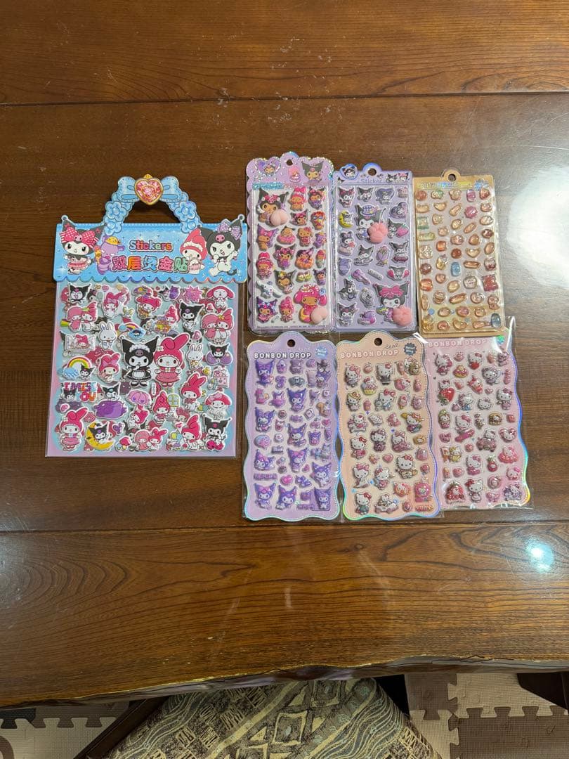 新品　ボンボンドロップシール　サンリオ　たまごっち　ちいかわ　　292枚セット