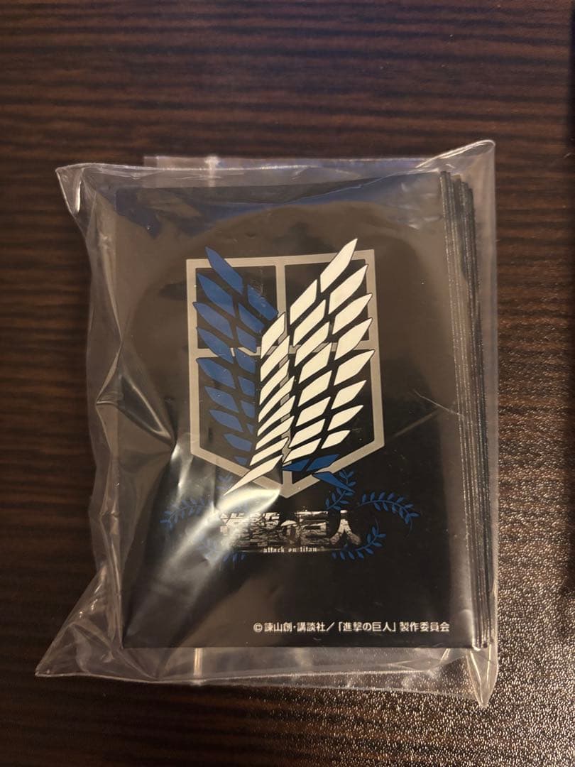 調査兵団 駐屯兵団 憲兵団 兵団紋章 スリーブ 進撃の巨人　遊戯王　ポケカ 限定