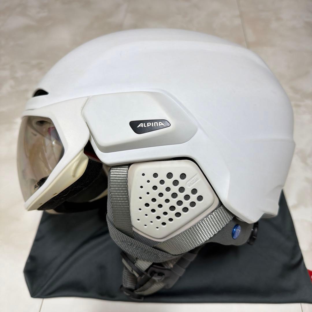 ALPINA アルピナ　スキースノーボード　バイザー　ヘルメット ALTO V