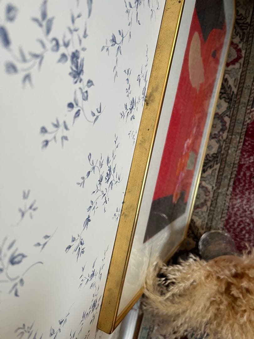 ベルナール・カトラン　リトグラフ　サインあり　ED 27／175 大きめ　額装