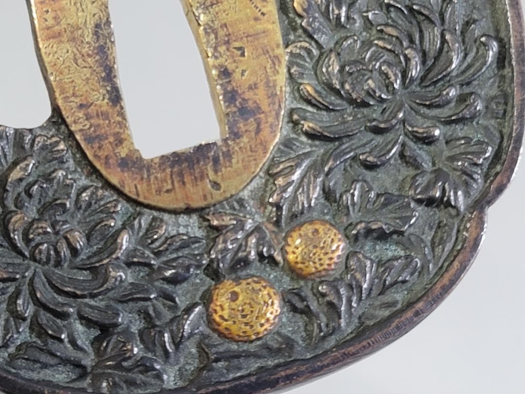 DT346 武具甲冑 刀の鍔 二件 吉宗他