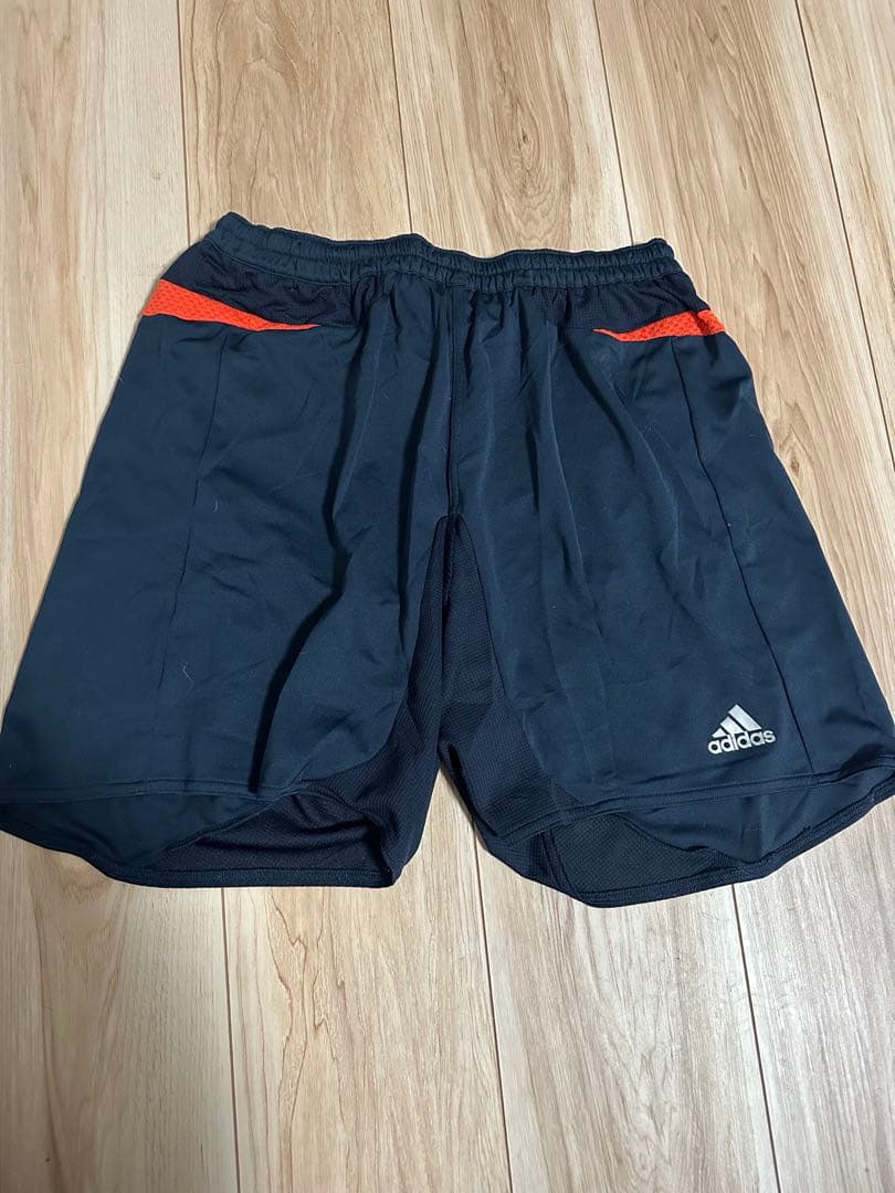 adidas トレーニングウェアセット Ｌサイズ/オレンジ